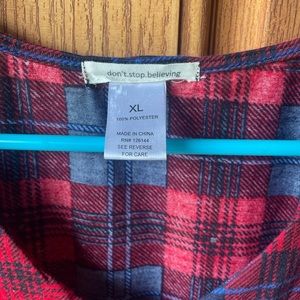 Women’s flannel